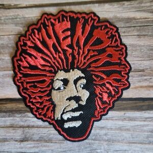 3/13$ Jimi Hendrix Face Psychedelic Rock Vintage Embroidered Iron on Patch